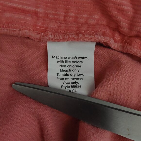 NWOT J. Crew Corduroy Mid-Rise Critters Ducks Pink Bootcut Pants -12 - Picture 9 of 9